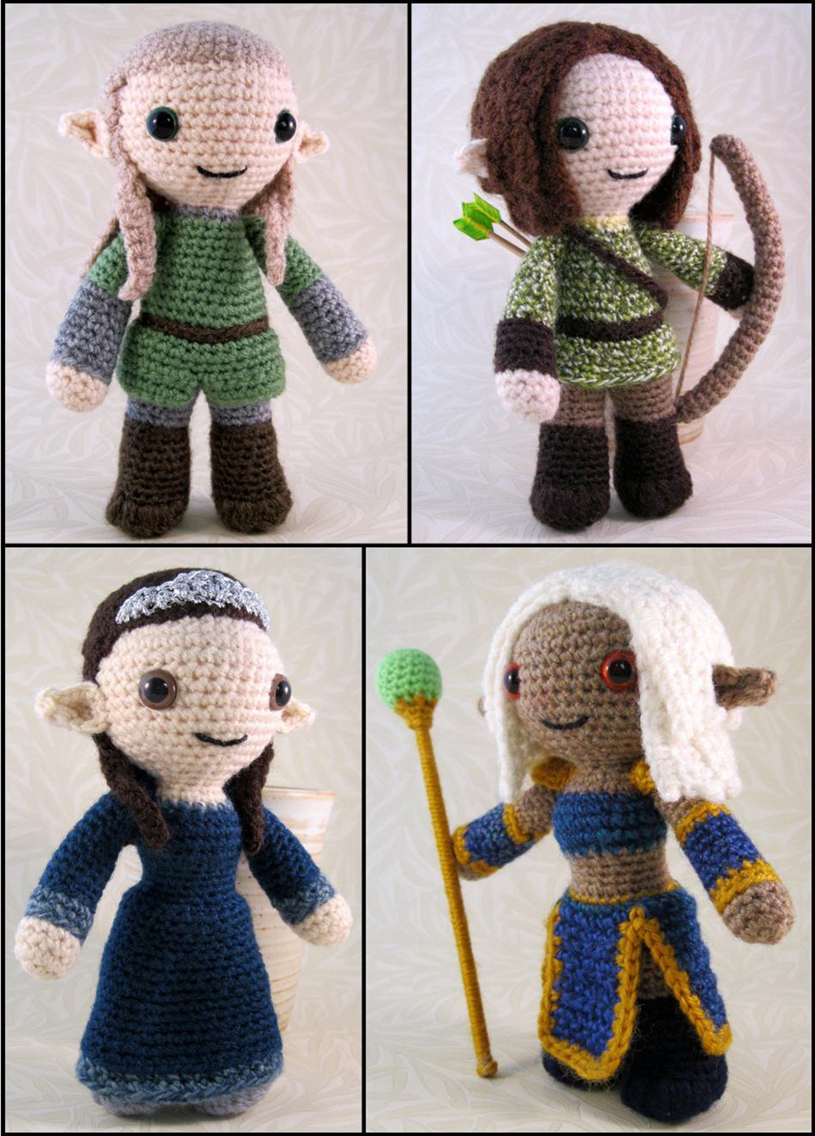 Elf Fantasy Amigurumi Pattern PDF Crochet Pattern Etsy