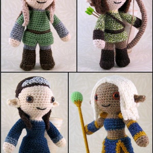 Elf - Fantasy Amigurumi Pattern PDF - Crochet Pattern