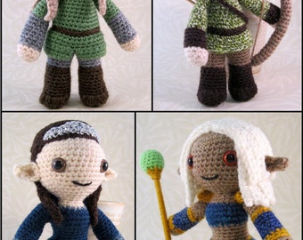 Elf - Fantasy Amigurumi Pattern PDF - Crochet Pattern