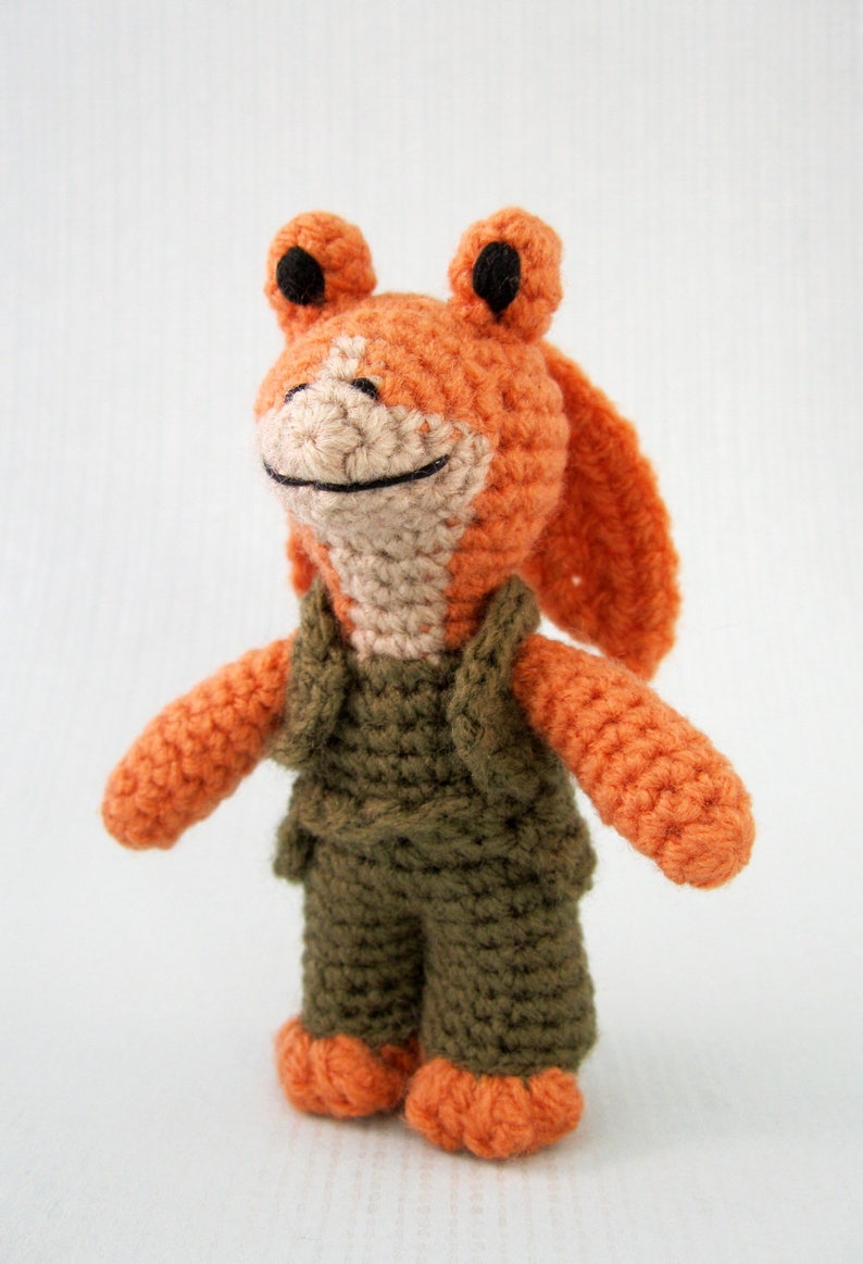 Jar Jar Binks Star Wars Mini Amigurumi Pattern PDF Crochet Pattern image 2