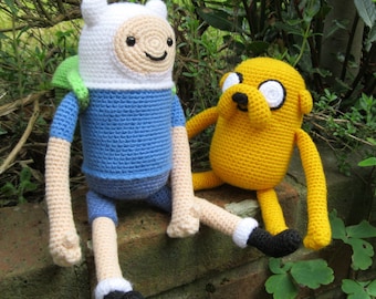 Finn and Jake Amigurumi Pattern PDFs - Crochet Patterns