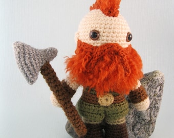 Dwarf, Halfling and Elf - Fantasy Amigurumi Patterns PDF - Crochet Patterns