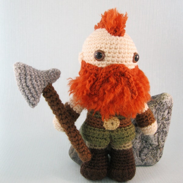 Dwarf, Halfling and Elf - Fantasy Amigurumi Patterns PDF - Crochet Patterns