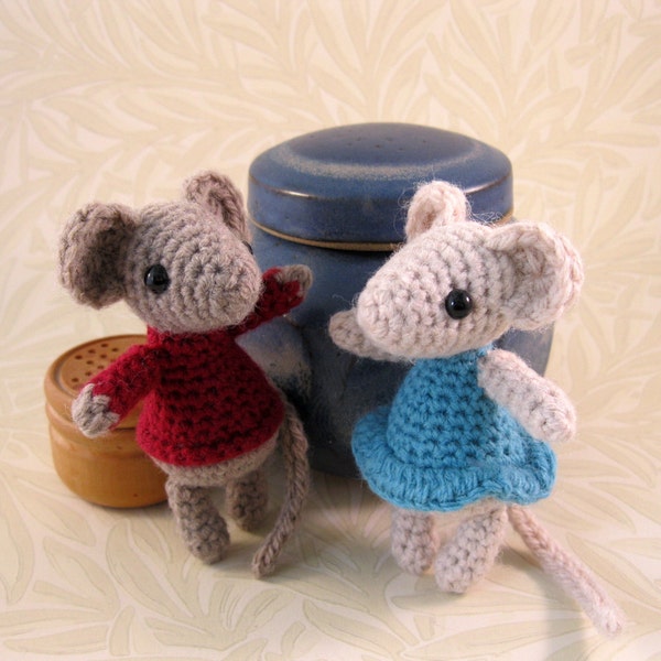 Wee Mousie Amigurumi Pattern PDF - Crochet Pattern