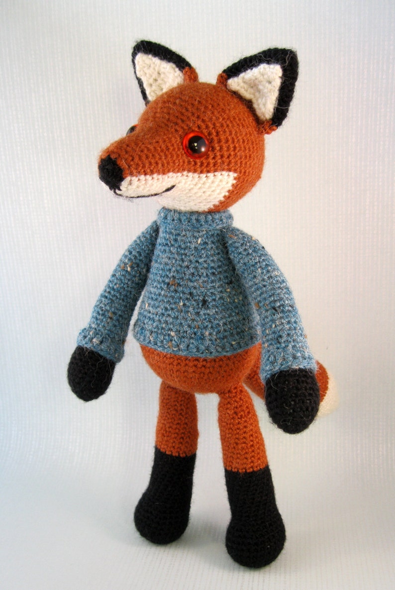 Bracken the Fox Amigurumi Pattern PDF Crochet Pattern image 3