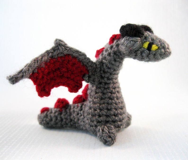 Tiny Dragon Hatchlings in Eggs Amigurumi Patterns PDF Crochet Patterns image 4