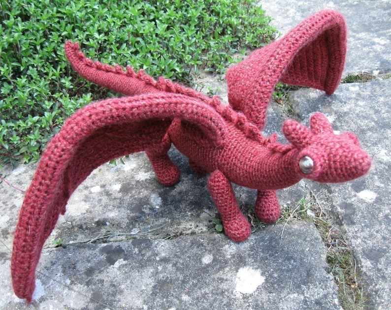 Dragonet Amigurumi Pattern PDF Crochet Pattern image 1