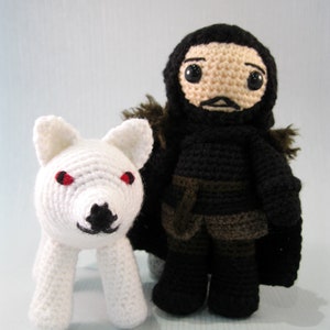 Wolf and Direwolf Amigurumi Pattern PDF Crochet Pattern image 10