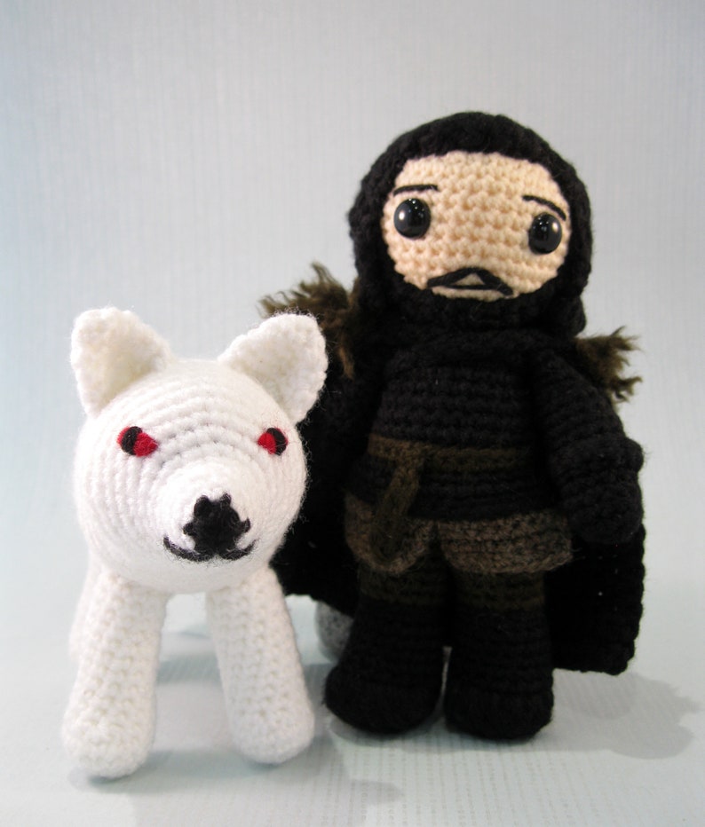 Wolf and Direwolf Amigurumi Pattern PDF Crochet Pattern image 10