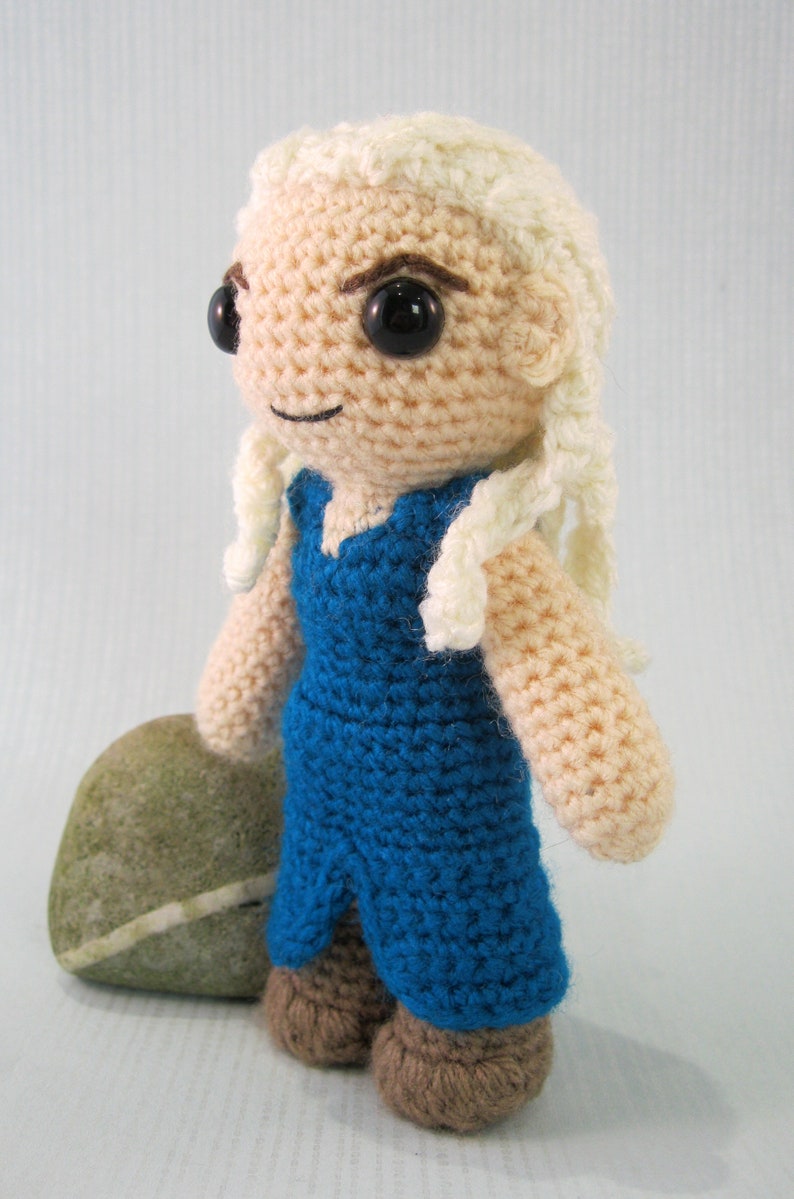 Daenerys Targaryen and Dragons Amigurumi Patterns PDF Crochet Patterns image 6