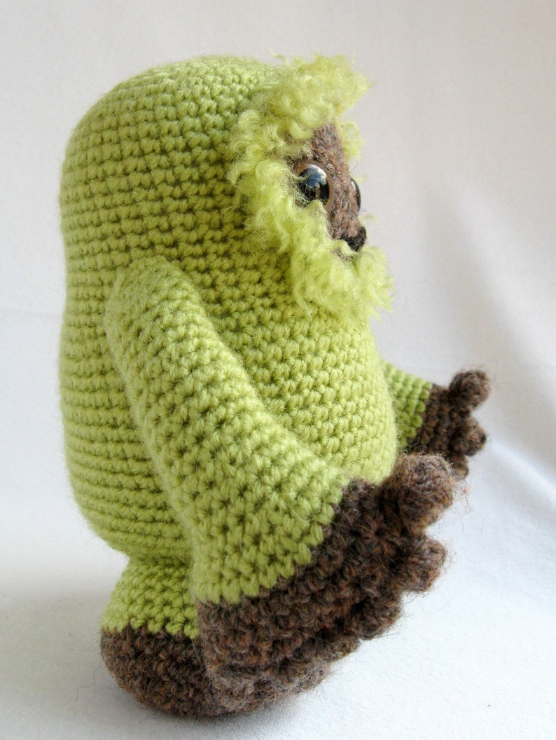 Yeti and Bigfoot Amigurumi Pattern PDF Crochet Pattern now with added Adorable Monsters image 9