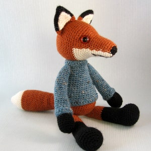 Bracken the Fox Amigurumi Pattern PDF Crochet Pattern image 4