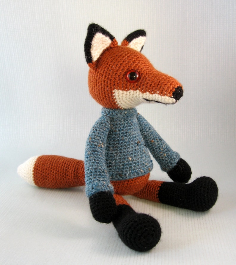 Bracken the Fox Amigurumi Pattern PDF Crochet Pattern image 4