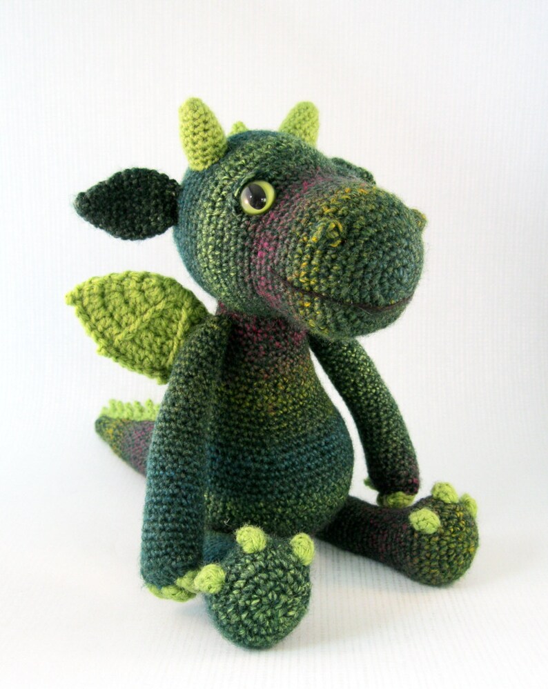 Cuddly Dragon Amigurumi Pattern PDF Crochet Pattern image 2