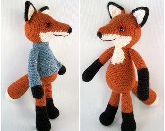 Bracken the Fox Amigurumi Pattern PDF - Crochet Pattern