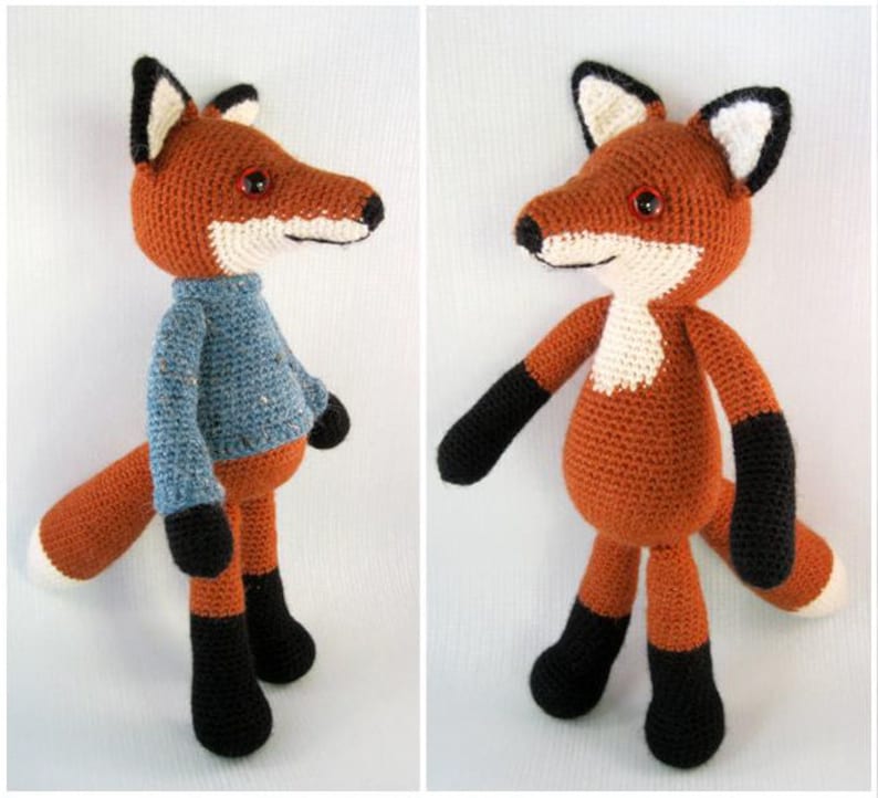 Bracken the Fox Amigurumi Pattern PDF Crochet Pattern image 1