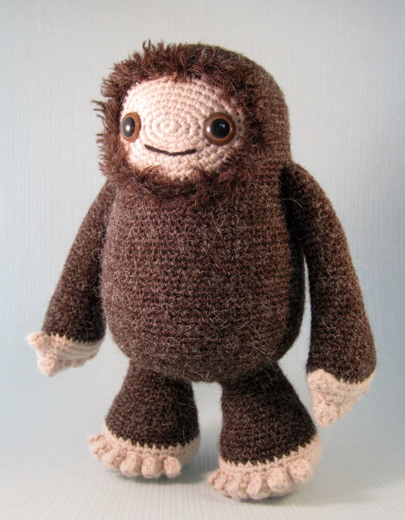 Yeti and Bigfoot Amigurumi Pattern PDF Crochet Pattern now with added Adorable Monsters image 3