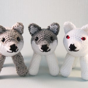 Wolf and Direwolf Amigurumi Pattern PDF Crochet Pattern image 2