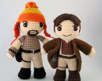 Mal and Jayne - Firefly Amigurumi Pattern PDF - Crochet Patterns