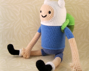 Finn the Human Amigurumi Pattern PDF - Crochet Pattern