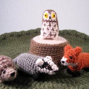 Tiny Woodland Animals Amigurumi Patterns PDF - Crochet Patterns