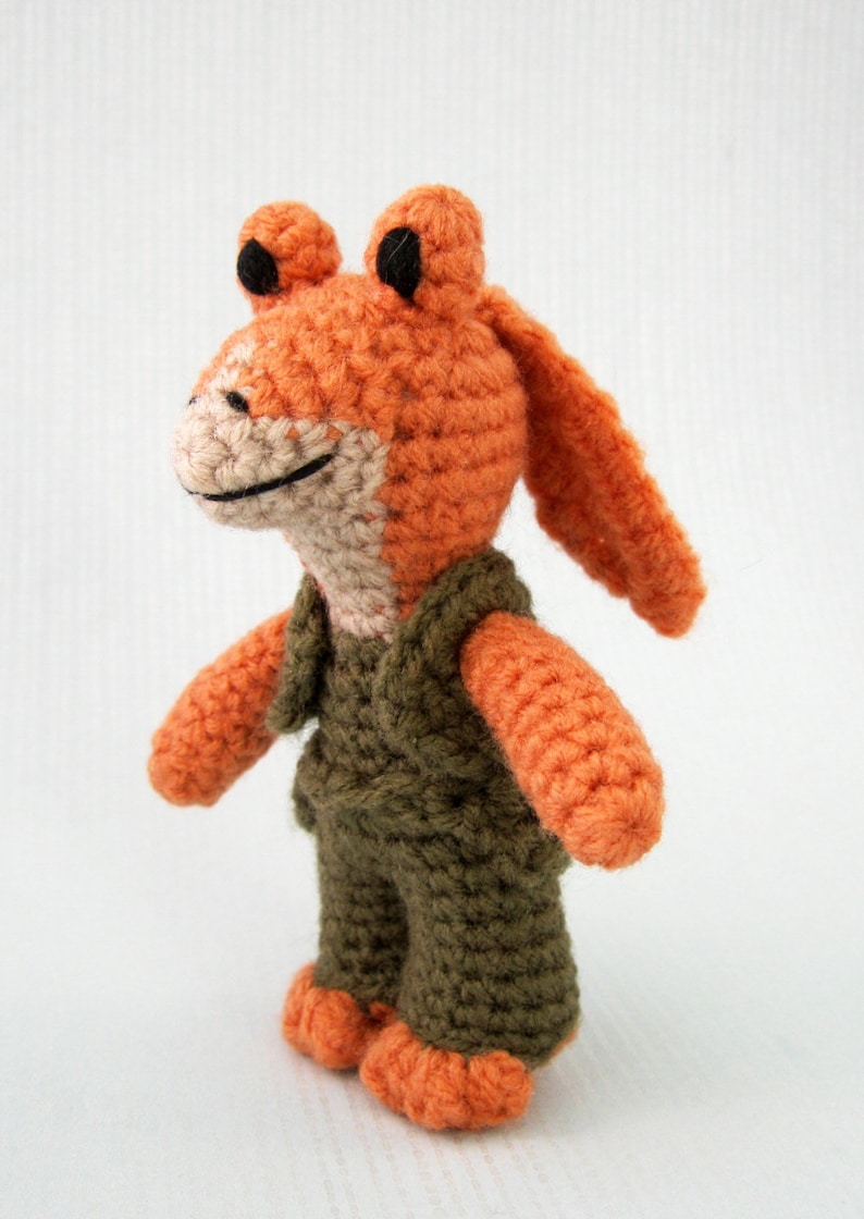 Jar Jar Binks Star Wars Mini Amigurumi Pattern PDF Crochet Pattern image 4