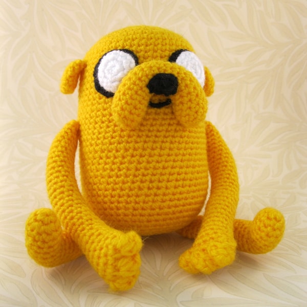 Patrón PDF de amigurumi de Jake el perro - Patrón de ganchillo