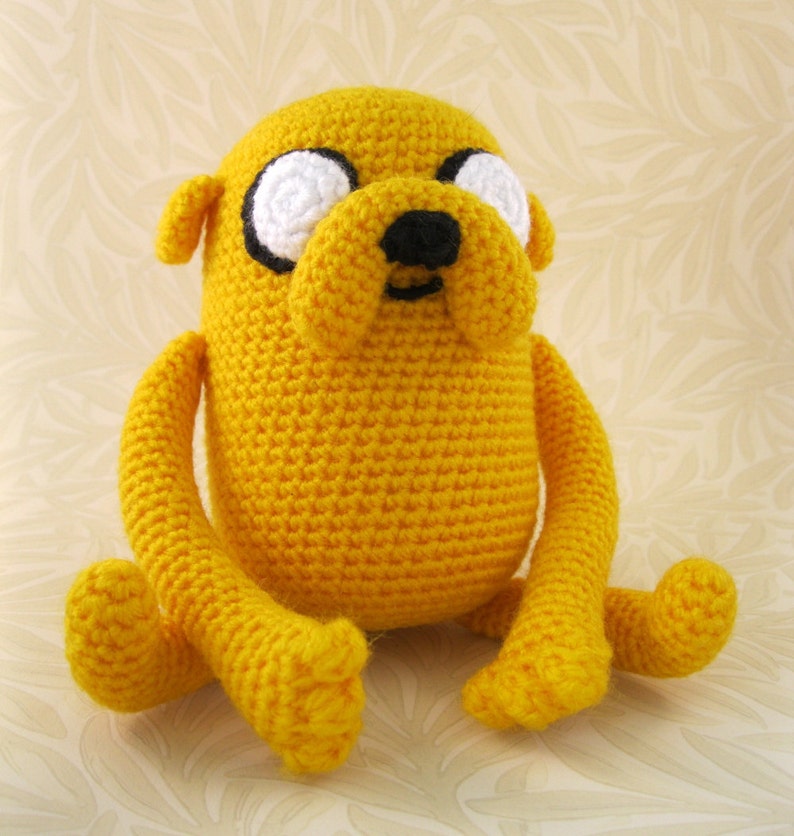 Jake the Dog Amigurumi Pattern PDF Crochet Pattern Etsy