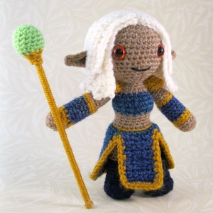 Elf Fantasy Amigurumi Pattern PDF Crochet Pattern image 3