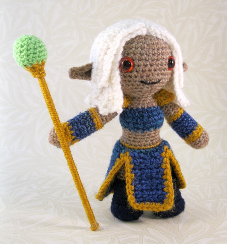 Elf Fantasy Amigurumi Pattern PDF Crochet Pattern image 3