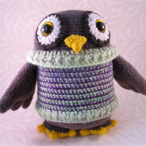 Flappy Owl Amigurumi Pattern PDF - Crochet Pattern