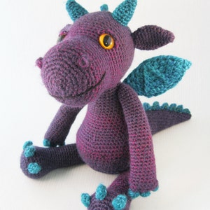 Cuddly Dragon Amigurumi Pattern PDF Crochet Pattern image 3