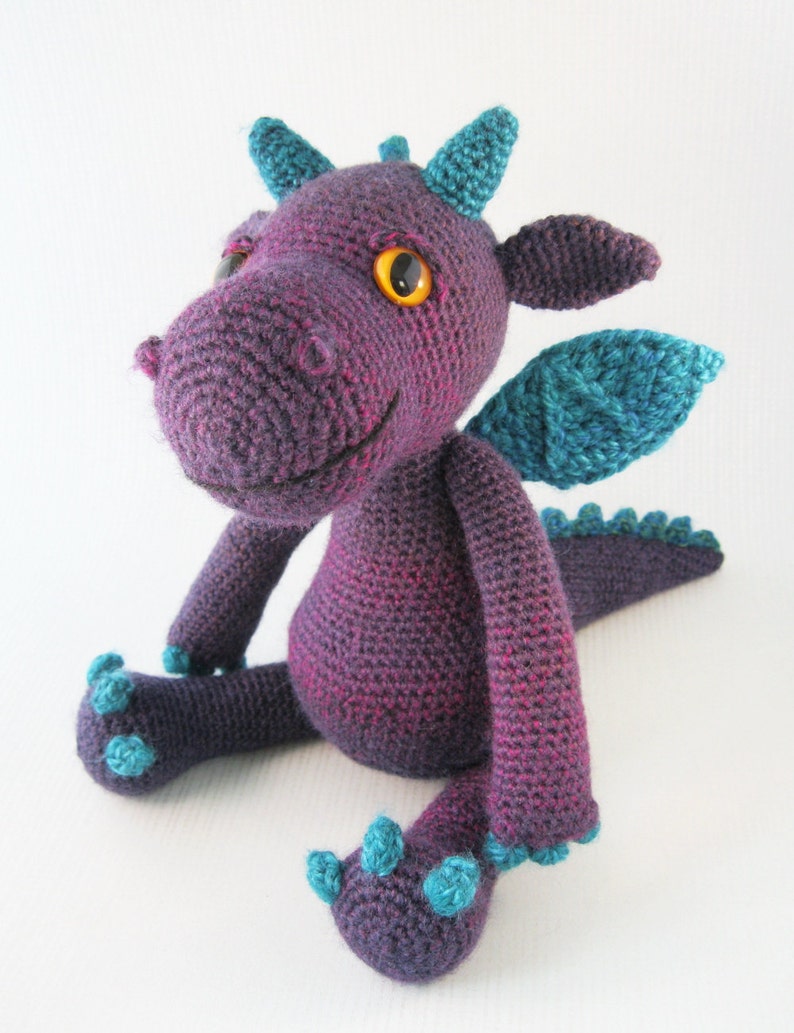 Cuddly Dragon Amigurumi Pattern PDF Crochet Pattern image 3