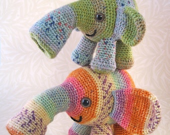 Tooterphants Amigurumi Pattern PDF - Crochet Pattern