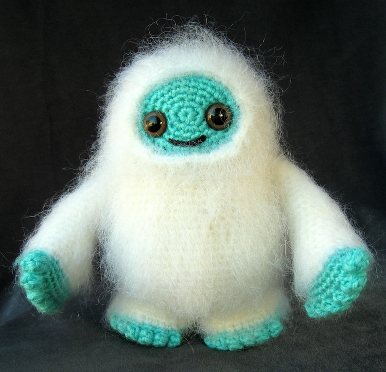 Yeti and Bigfoot Amigurumi Pattern PDF Crochet Pattern now with added Adorable Monsters image 7