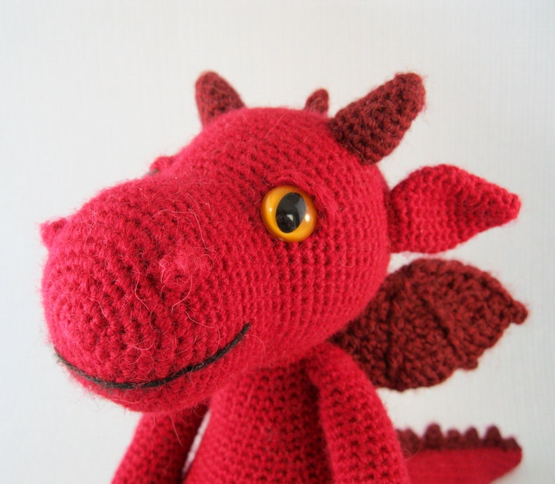 Cuddly Dragon Amigurumi Pattern PDF Crochet Pattern image 4