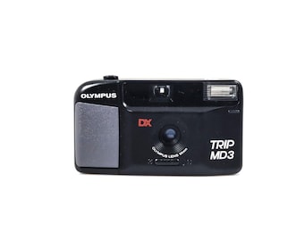 Olympus Trip MD3 35mm Point and Shoot Film Camera - Black
