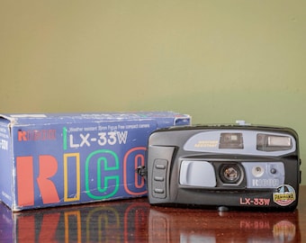 BOXED Ricoh LX-33W Weather Resistant 35mm Point and Shoot Film Camera