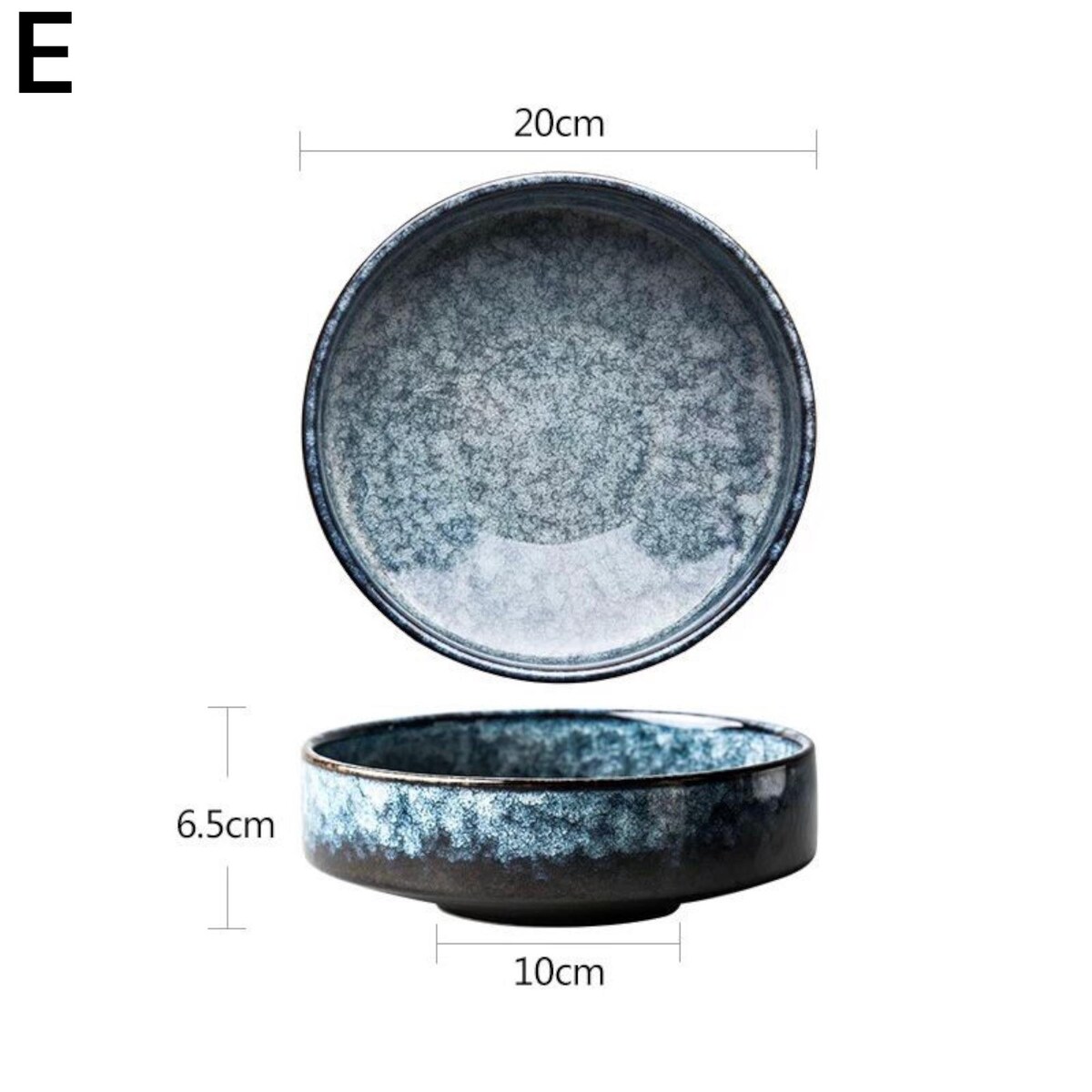 Japanese Ceramic Bowl | Creative Flat Edge Matte Salad Bowl | Thick Soup Bowl | Wide Mouth Western Style Dish | Home Kitchenware Food Bowl - Etsy