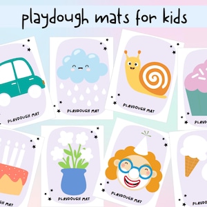 Activity For Kids, Playdough Mats For Kids, Playdoh Mats, Fine Motor Activity, Preschool Activity, Homeschool Activity