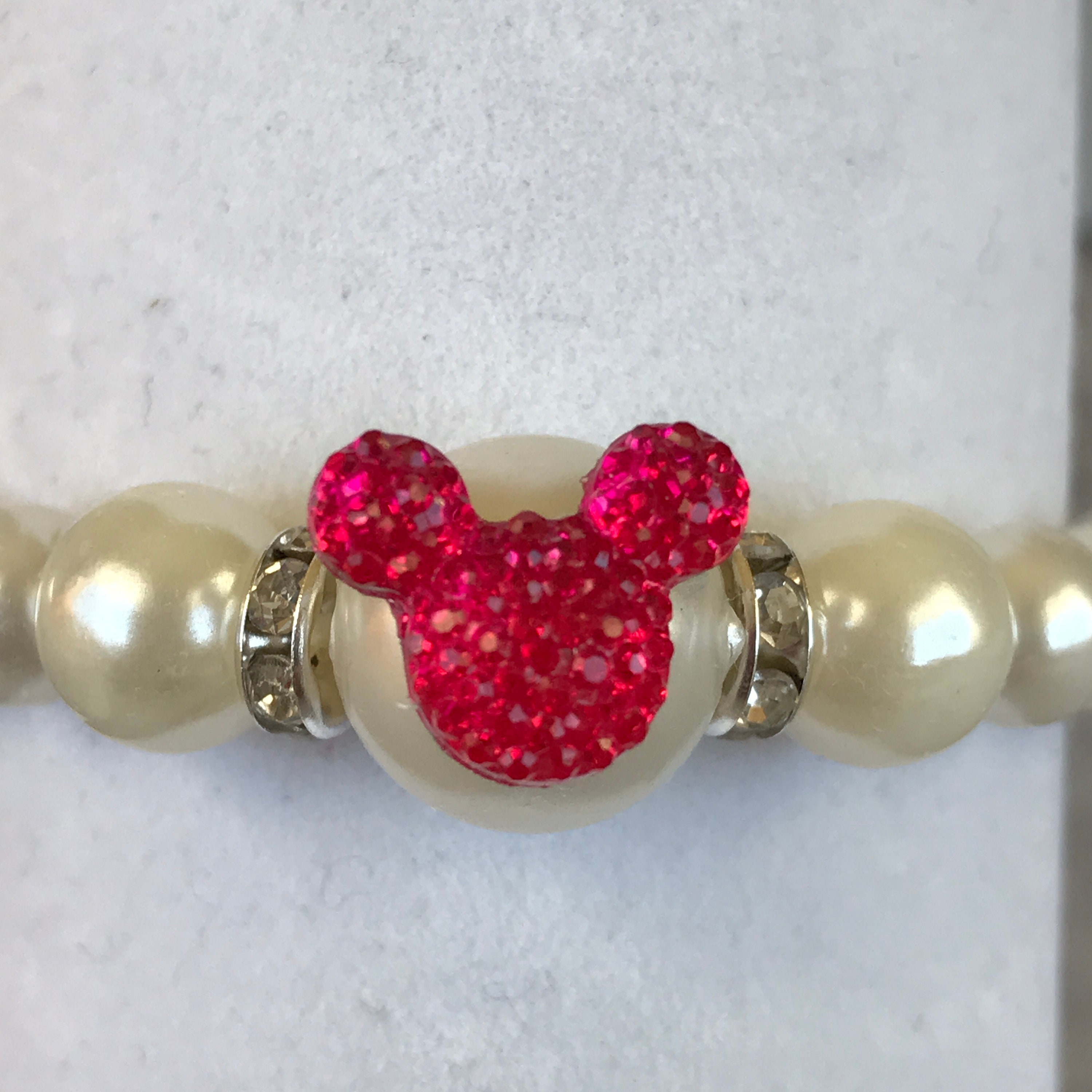 Mickey Mouse And Minnie Mouse Crystal Bangle Bracelet | Disney jewelry, Mickey  mouse jewelry, Mickey