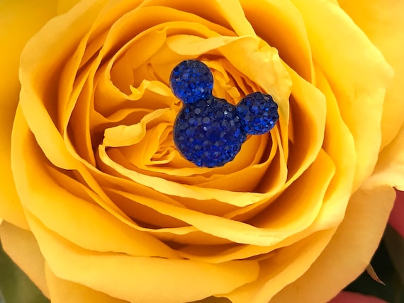Disney Wedding-FREE SHIP-6 Hidden Mickey Bouquet Pins-Flower Picks-Floral Pins-Corsage Pins