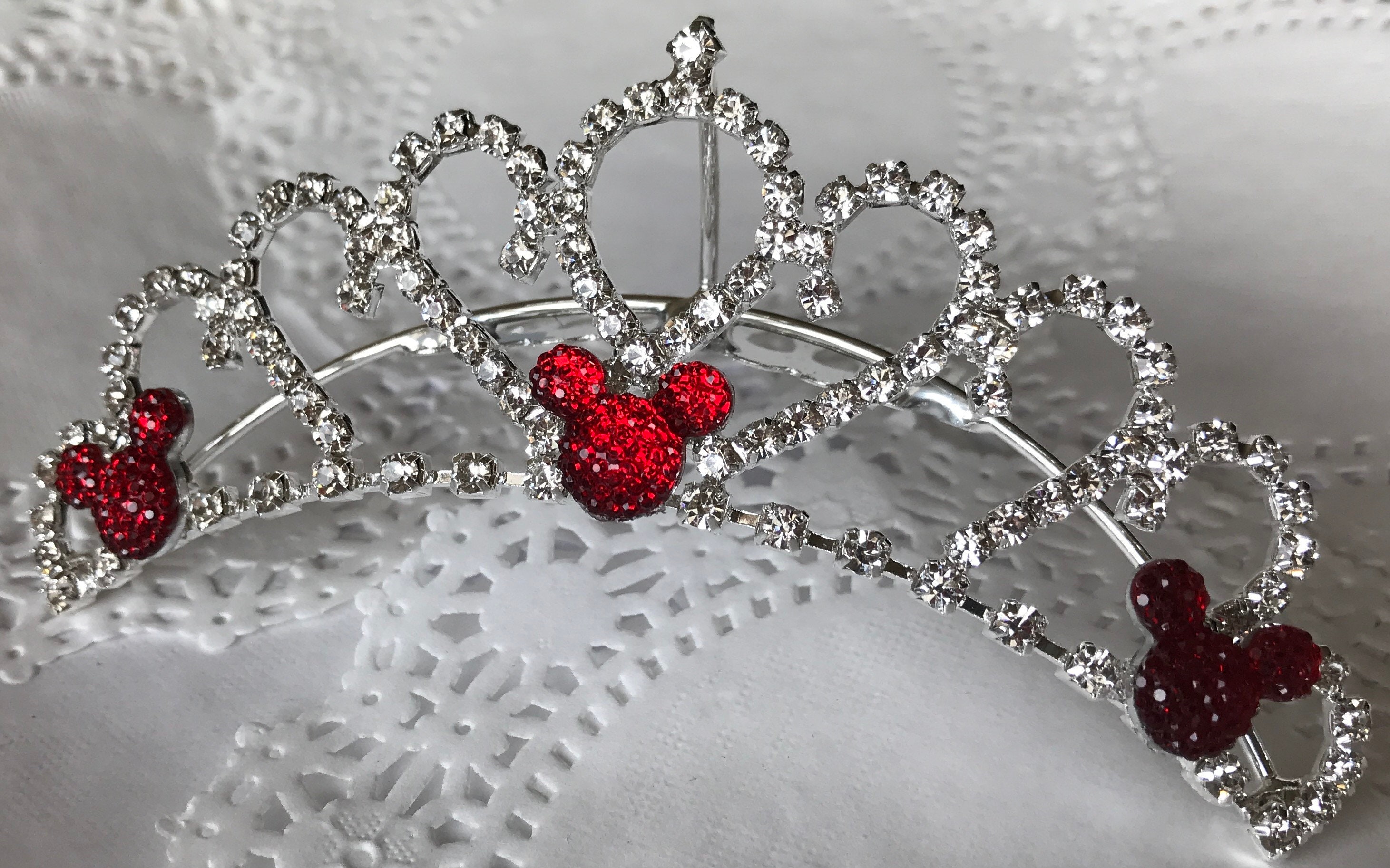 Bridesmaids Tiara Comb Disney Wedding Comb Tiara Crystal