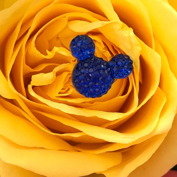 Disney wedding, 6 hidden mickey bouquet pins, flower picks, floral pins, corsage pins