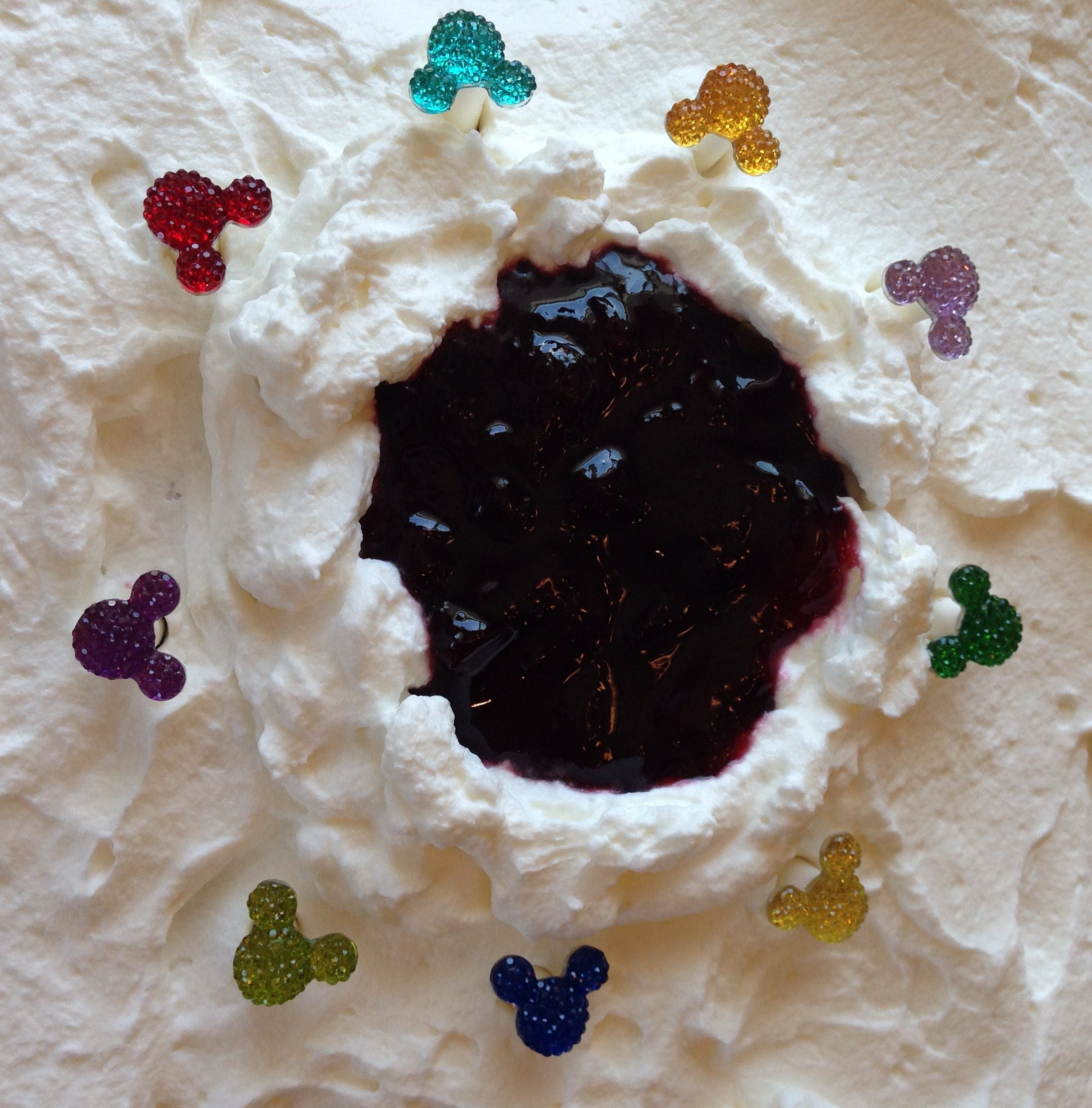 Hidden Mickey Cake Picks Cupcake Posts Wedding Cake Birthday