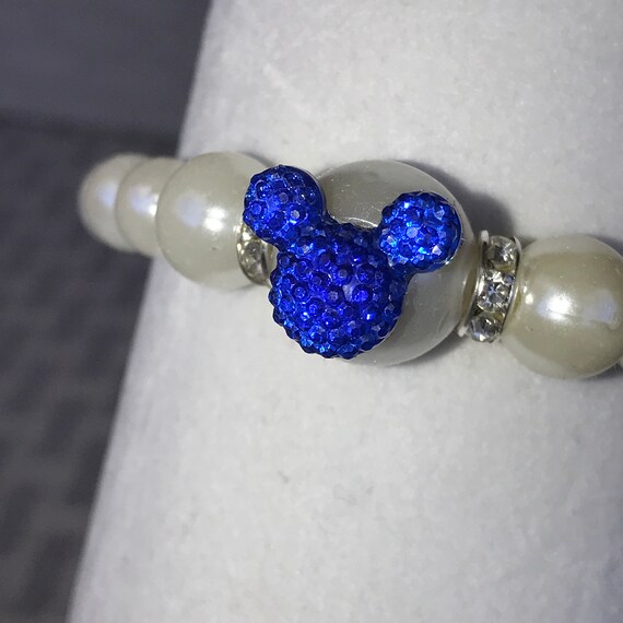 Flower Girl Bracelet-Mickey Minnie Mouse Bracelets Toddler Bracelets Cinderella Gift-Disney Trip