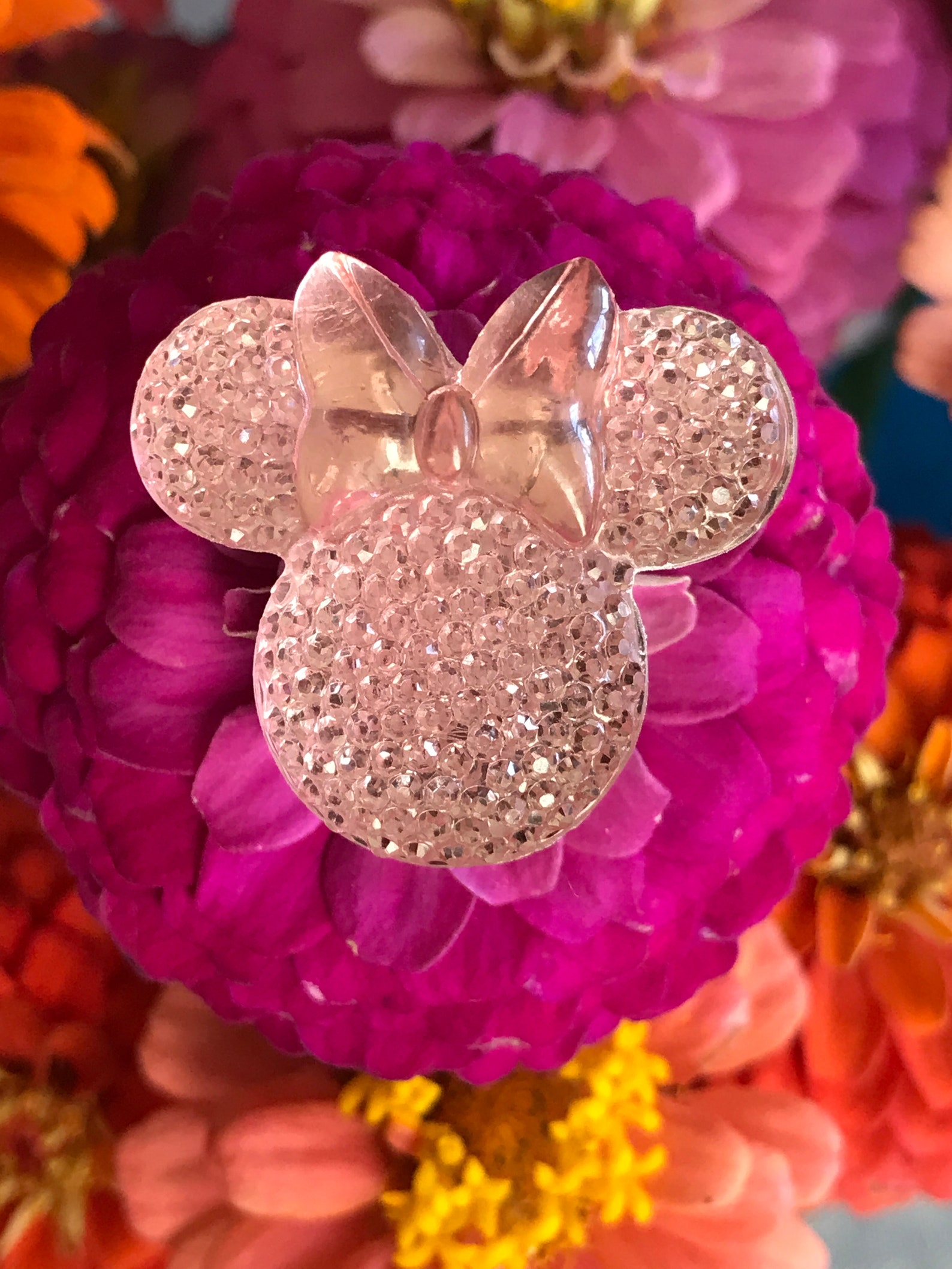 Minnie Mouse Flower PinsDisney Wedding Bouquet Flower Etsy