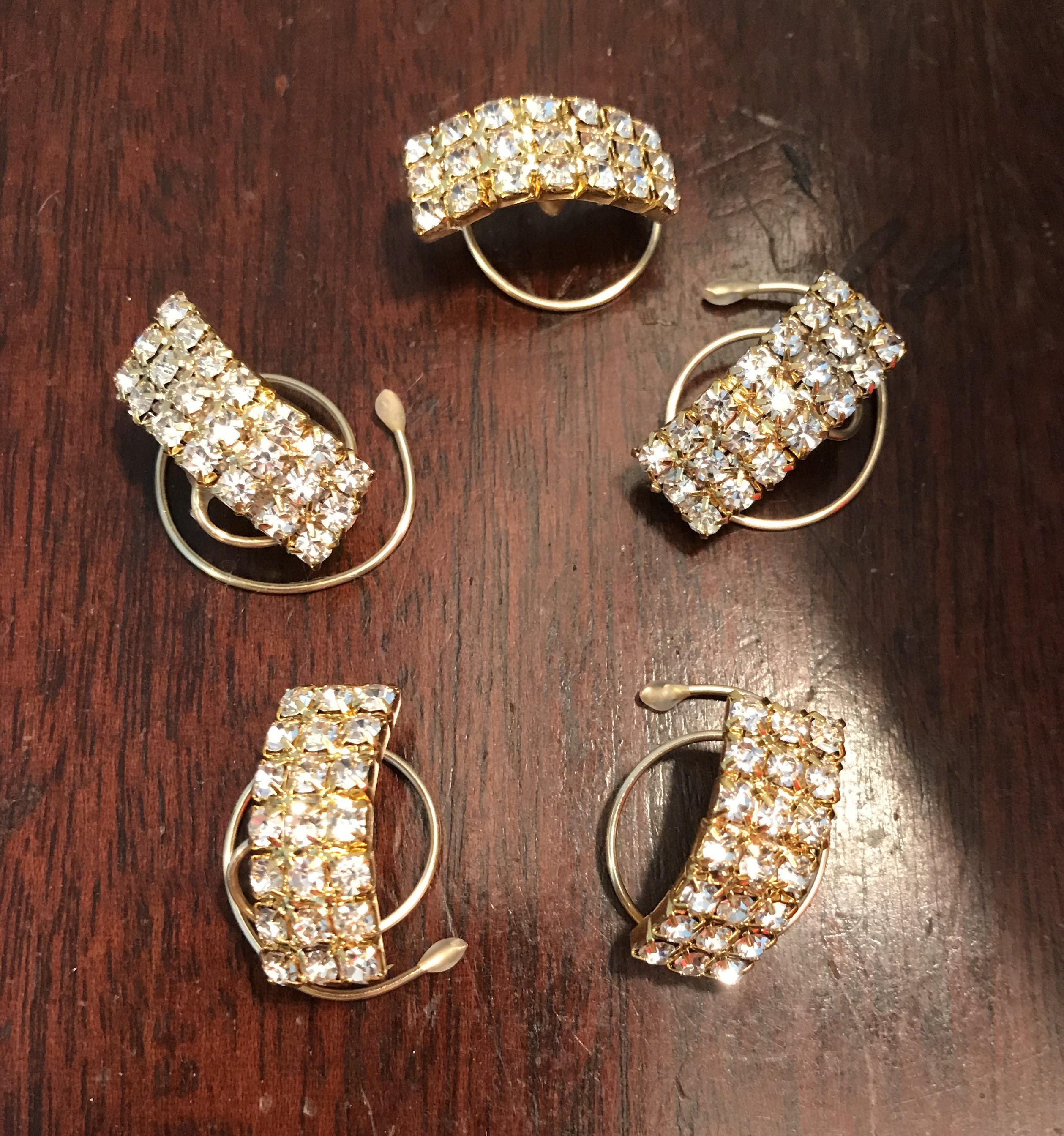 Ballroom Dancer Wedding Hair Jewelry Bridesmaid Debutante Ball