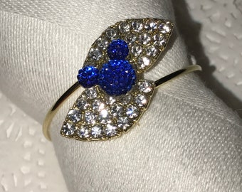 Disney bruiloft servetringen-Douchecadeau-Verlovingsfeest-Vrijgezellenfeest-Disney Cruise-Koningsblauw