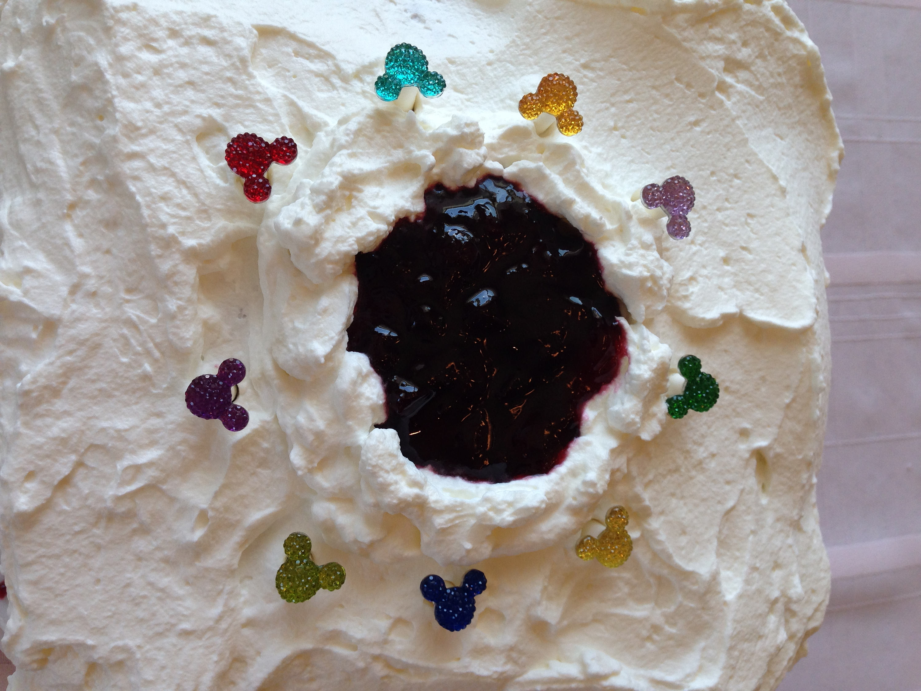 Hidden Mickey Cake Picks Cupcake Posts Wedding Cake Birthday